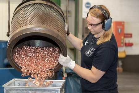 Galvanische Verkupferung